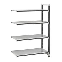 Cambro EXA213084S4480 Camshelving Elements XTRA Solid Shelving Unit - 4 Shelves, 30"L x 21"W x 84"H