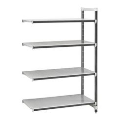 Cambro EXA216084S4480 Camshelving Elements XTRA Solid Shelving Unit - 4 Shelves, 60"L x 21"W x 84"H