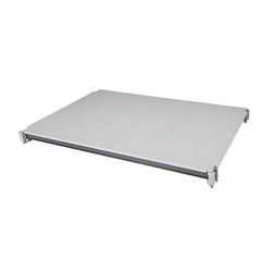 Cambro EXSK2436S5480 Camshelving Elements XTRA Solid Shelf Plate Kit - 36" x 24", Speckled Gray