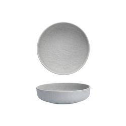 Fortessa 3300.52514GY 40 oz Round Paleo Bowl - China, Ash, Gray, Case of 24