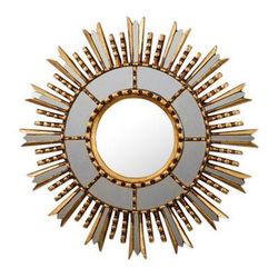 Light of Hope,'Gilded Wall Accent Mirror'