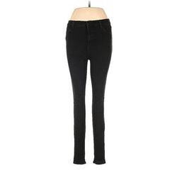 J Brand Jeggings - Low Rise: Black Bottoms - Women's Size 30