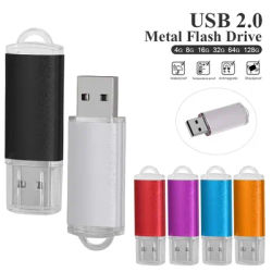 Clé USB en métal haute vitesse clé USB 256 clé USB disque U 8 Go 64 Go 32 Go 16 Go 128 Go