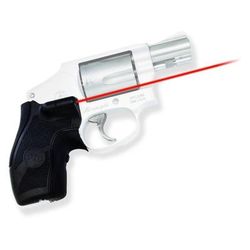 Crimson Trace Lasergrip Sight Black Smith and Wesson J-Frame Round Butt LG405