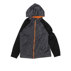 Head Track Jacket: Black Jackets & Outerwear - Kids Girl's Size Large