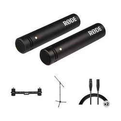 RODE M5 Matched Pair Condenser Studio Recording Bundle M5-MP