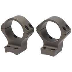 Browning X-Bolt Integrated Scope Mount System - Smoked Bronze Cerakote 2 Pack 1in Low 12587