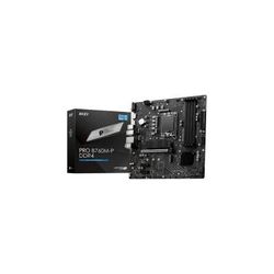 MSI PRO B760M-P DDR4 carte mère Intel B760 LGA 1700 micro ATX