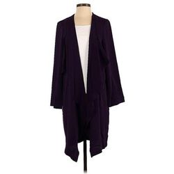 Jones Studio Cardigan Sweater: Purple - Women's Size X-Small