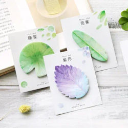 30 Pcs Leaf Sticky notes Planner to do list Planner prendi appunti messaggi memo pad cancelleria