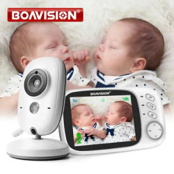 VB603 Video Baby Monitor 2.4G Wireless con LCD da 3.2 pollici Audio bidirezionale Conversazione