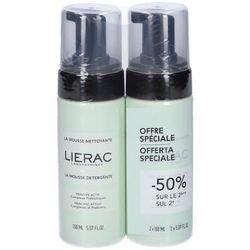 Lierac Duo Mousse Detergente Set da 2 - risparmia il 10% con codice: l