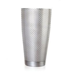 Barfly M37199 28 oz Diamond Lattice Stainless Steel Bar Cocktail Shaker, Stainless Steel