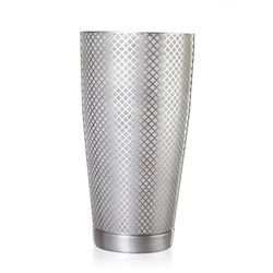 Barfly M37199 28 oz Diamond Lattice Stainless Bar Cocktail Shaker, Stainless Steel