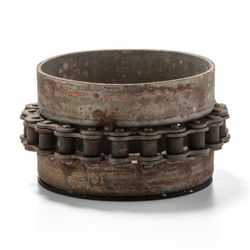 Hollowick 2800VM Gear Base for HD30 & HD36 Fuel Cells - 2 3/8" x 3 3/4", Vintage Metal