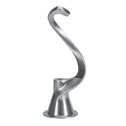 Globe XXHOOK-20SS Spiral Dough Hook, 20 quart Mixer, Stainless Steel, 20-qt. Mixers, Fits SP20