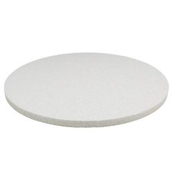 Art Marble Q40336RD 36" Round Quartz Table Top - Indoor/Outdoor, Snow White