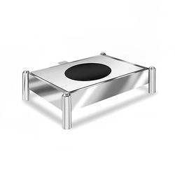 Eastern Tabletop 3395 Countertop Commercial Induction Cooktop w/ 1 Burner, 120v/1ph, Silver