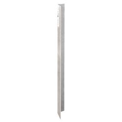 New Age 97874 48"L Corner Guard, Aluminum, Silver