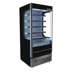 Beverage-Air VMHC12-1-B 35 1/8" Vertical Open Air Cooler w/ 6 Levels - Black, 115v