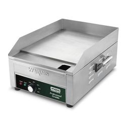 Waring WGR140X 17" Electric Commercial Griddle w/ Thermostatic Controls - 1" Steel Plate, 120v, Stainless Steel