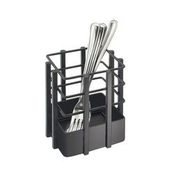 Cal-Mil 1544-13 Flatware Display, 4 x 4 x 4 1/2", Black