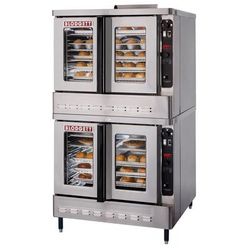 Blodgett DFG-100-ES Double Full Size Natural Gas Commercial Convection Oven - 45, 000 BTU, Stainless Steel, Gas Type: NG