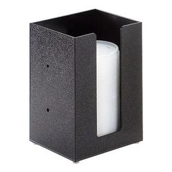 Cal-Mil 299-13 Wall/Counter-Mount Lid Organizer w/ 5" Section - Plastic, Black