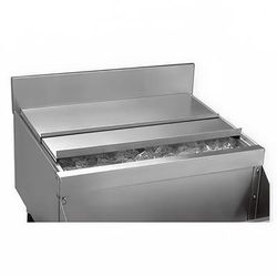Advance Tabco PRA-SSC-18 Sliding Cover for 18" Ice Bin, 19" Series, Stainless Steel