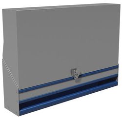 Advance Tabco PRSSR-30-LC 30" Single Tier Speed Rail w/ Locking Cover, Stainless Steel