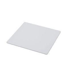 American Metalcraft MEL1414 14 3/8" Square Platter - Melamine, White