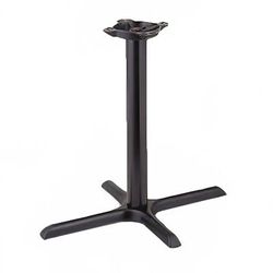 Royal Industries ROY RTB 2230 25" Stand Up Table Base w/ 22 x 30" Base & 10" Spider, Black