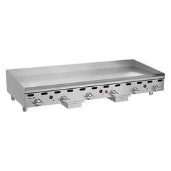 Vulcan 972RX-30 NG 72" Gas Commercial Griddle w/ Thermostatic Controls - 1" Steel Plate, Natural Gas, 162,000 BTU, Stainless Steel, Gas Type: NG