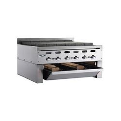 Vulcan SMOKER-VACB36 Wood Assist Achiever Smoker Base w/ 2 Grease Trays, Stainless Steel