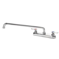 Krowne 13-816L Deck Mount Faucet w/ 16" Swing Nozzle, 16" Swing Spout, 8" Centers