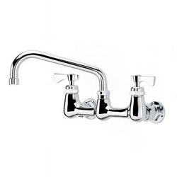 Krowne 14-808L Splash Mount Faucet - 8" Swing Spout, 8" Centers