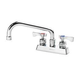 Krowne 15-308L-L-E5 Deck Mount Faucet w/ 8" Swing Spout & Lever Handles - 4" Centers, 1.80 GPM