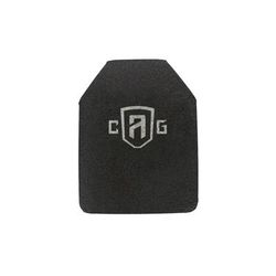 Custom Armor Group 3i7 Level III+ ICW Multi Curve Rifle Armor Plate 9.5in x 12.5in 3i7m-SAPI-M