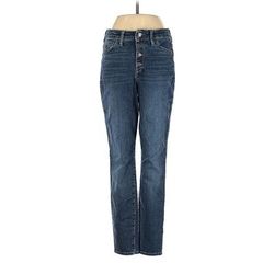 Universal Thread Jeans - Mid/Reg Rise: Blue Bottoms - Women's Size 4