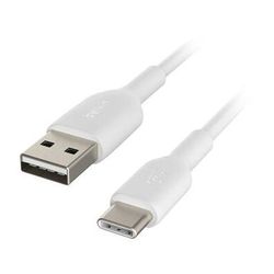 Belkin Boost Charge USB Type-A to C Cable (6.6', White) CAB001BT2MWH