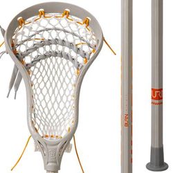 Warrior Burn Next Complete Lacrosse Stick White