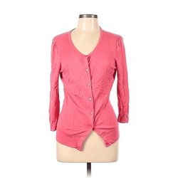 Halogen Cardigan Sweater: Pink Sweaters & Sweatshirts - Women's Size Large