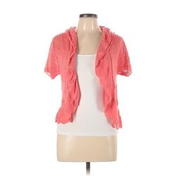 Cardigan Sweater: Pink - Women's Size Large