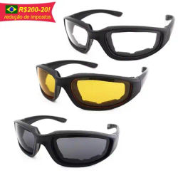 Occhiali da moto universali Occhiali da sole polarizzati per protezione degli occhi Hooting Occhiali da moto antivento UV400 Antiappannamento Lente trasparente