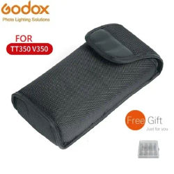 Original Flash Light Case Speedlite Protect Bag Pouch For Godox Mini Speedlite V350 TT350 C/N/S/O/F