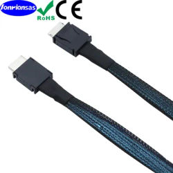 LONRIONSAS OcuLink PCIe PCI-Express SFF-8611 4i to OcuLink SFF-8611 4I SSD Data Active Cable