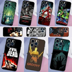 Horror Movie Evil Dead Case For iPhone 16 15 13 12 11 14 Pro Max Mini X XR XS Max Plus Bumper Back