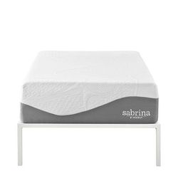 "Sabrina 12" Twin Memory Foam Mattress - East End Imports MOD-5741-WHI"