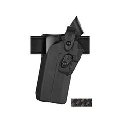 Safariland 7360RDS 7TS ALS/SLS Mid-Ride Level III Retention Duty Holsters Glock 19/23 w/TLR-7 Left Black STX Basket Weave 7360RDS-28327-482