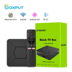 iATV Q5 Android TV Box 2.4G/5G dual WIFI BT5.0 Android 10.0 Smart TVBOX Allwinner H316 2G 8G Media Player 4K Set Top Box
